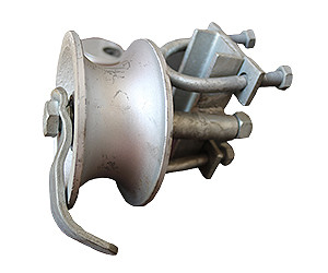 U-shaped cast iron wheel set